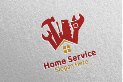 Real Estate and Fix Home Repair Services Logo 26