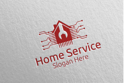 Real Estate and Fix Home Repair Services Logo 27