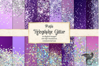 Purple Holographic Backgrounds