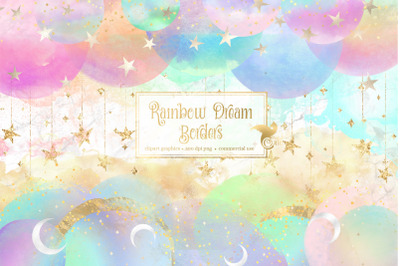 Rainbow Dream Borders