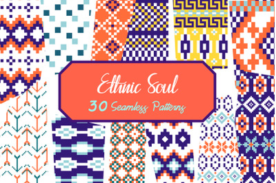 Ethnic Soul - 30 Seamless Patterns