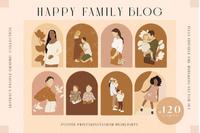 Happy Family Blog Kit