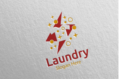 Fast Laundry Dry Cleaners Logo 21