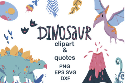 Dinosaur clipart Dinosaur quotes Dino SVG