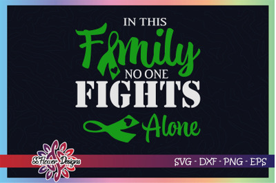 In this family no one fight alone svg, Mental Health awareness
