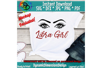 Libra svg, Birthday Queen, Queens are born svg, Birthday Girl, Eyelash