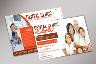 Dental Care Postcard