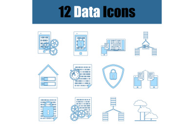 Data Icon Set