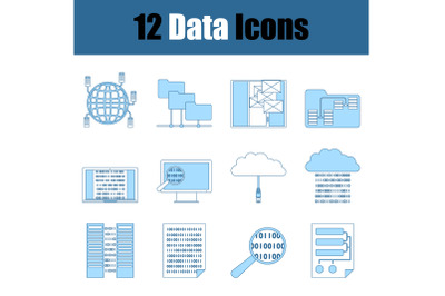 Data Icon Set