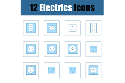 Electrics Icon Set