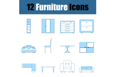 Furniture Icon Set