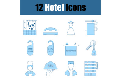 Hotel Icon Set