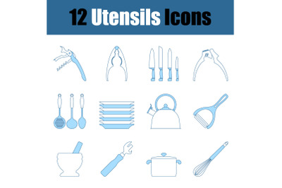 Utensils Icon Set