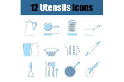 Utensils Icon Set