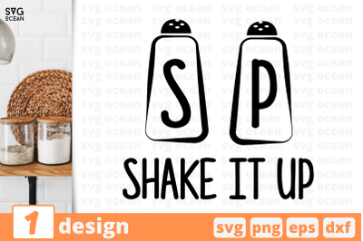 1 Shake it up, Kitchen&nbsp;quotes cricut svg