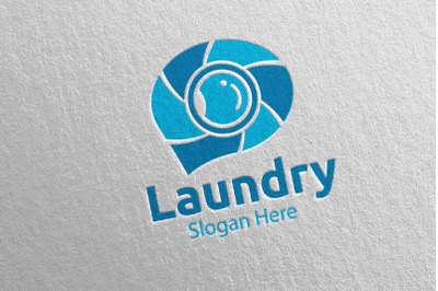 Call Laundry Dry Cleaners Logo 55