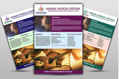 Musical Festival Flyer