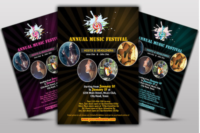 Music Festival&nbsp;Flyer
