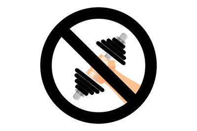 Exercise forbidden symbol