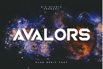 Avalors-Sans Serif Font