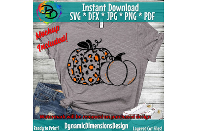 Leopard Pumpkin svg, Pumpkin SVG, pumpkin Zentangle svg, Fall Svg, Pum