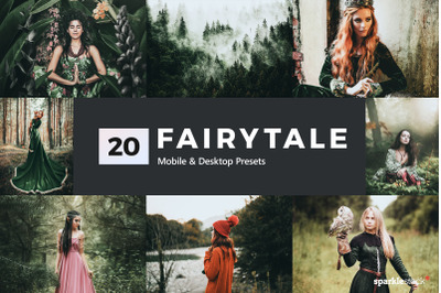 20 Fairytale Lightroom Presets &amp; LUTs