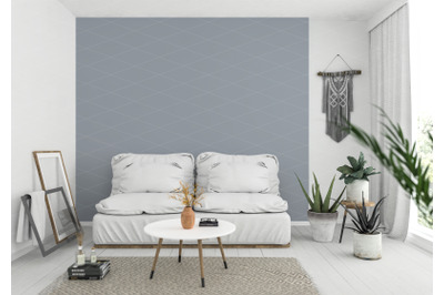 Interior scene artwork background interior mockup