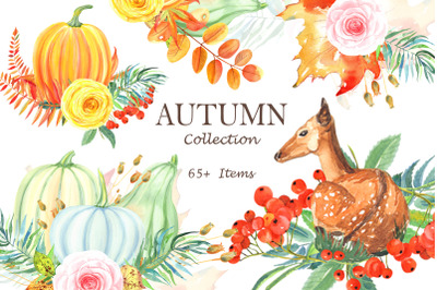 Watercolor AUTUMN Collection