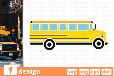 1 School bus, School bus&nbsp;quotes cricut svg