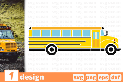 1 School bus, School bus&nbsp;quotes cricut svg