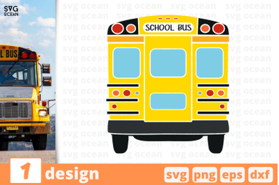 1 School bus, School bus&nbsp;quotes cricut svg