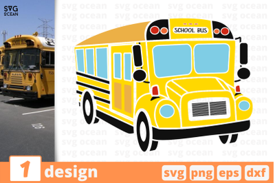 1 School bus, School bus&nbsp;quotes cricut svg