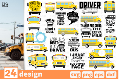 24 School bus&amp;nbsp;quotes cricut svg