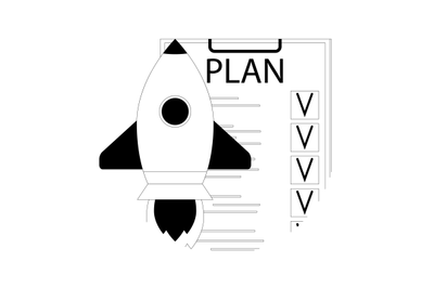 Plan checklist for launch startup