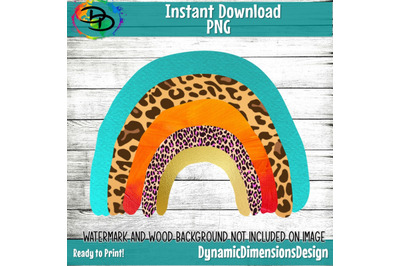 Rainbow PNG, Printable, Rainbow Pattern, Design, Boho Rainbow, Rainbow