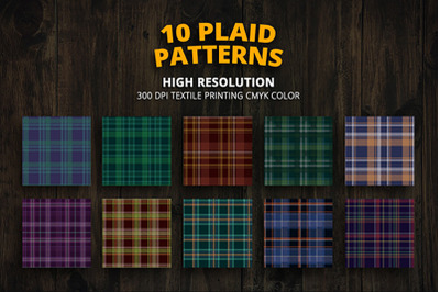 10 Plaid Patterns
