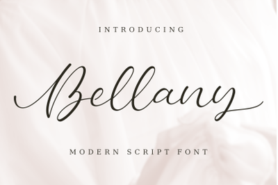 Bellany | Sweet Script Font