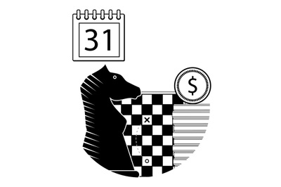 Tactical finance innovation illustration icon