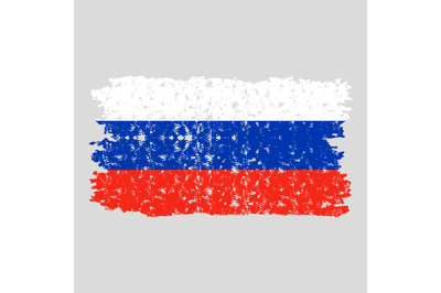 Russia flag texture