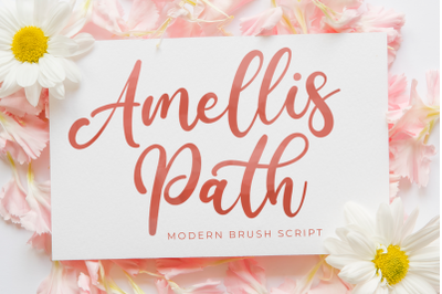 Amellis Path - Brush Script Font