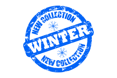 New collection winter rubber stamp clothes shoes