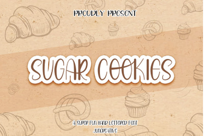 Sugar Cookies Display Font