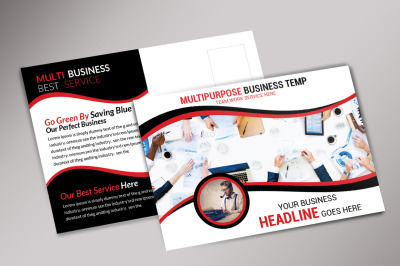 Multipurpose Business Postcard