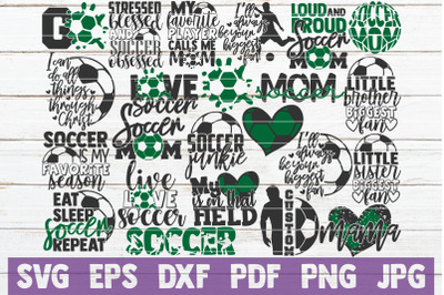 Soccer SVG Bundle | Soccer Mom Cut File