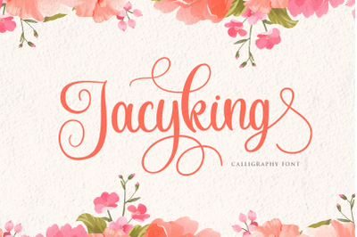 Jacyking - Lovely Script Font