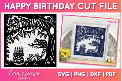 Happy Birthday SVG | Birthday Cut File