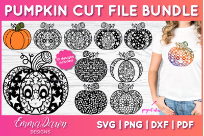 Pumpkin SVG Bundle | Halloween Fall Cut File Bundle