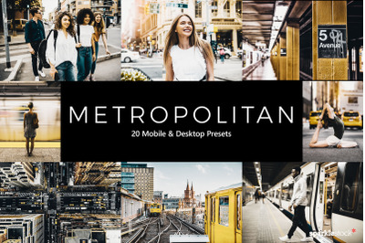 20  Metropolitan LR Presets