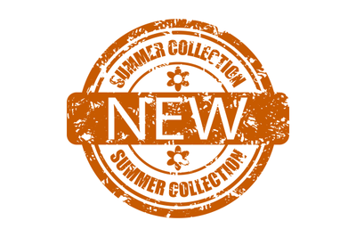 New summer collection seal stamp for promotion