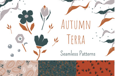 Autumn Terra - Seamless Patterns